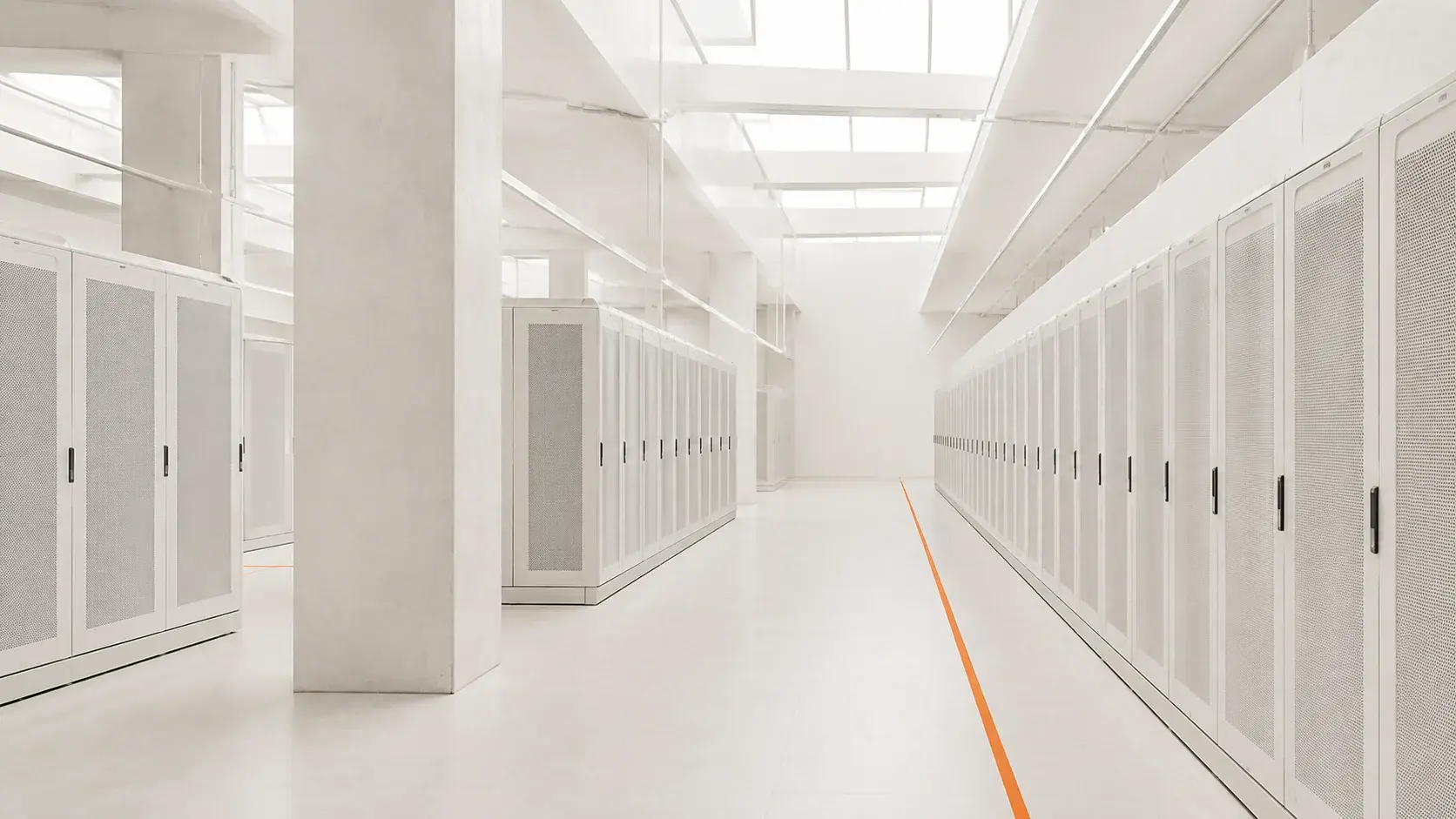 A bright, ordered operations space — systems Axiom builds and runs in production.